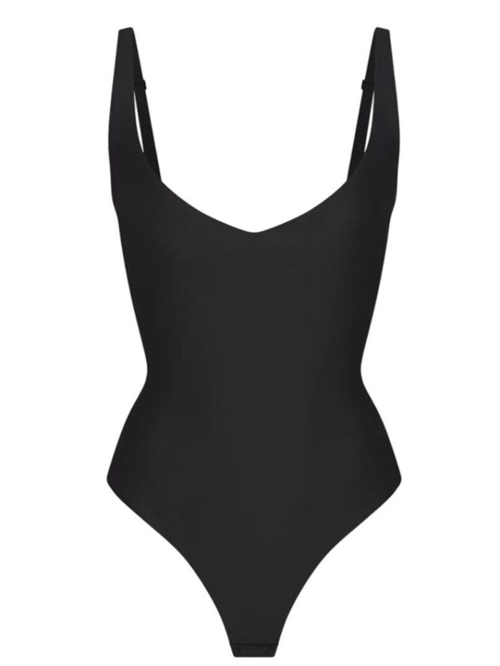 Skims Core Sculpt Plunge Thong Bodysuit XXS